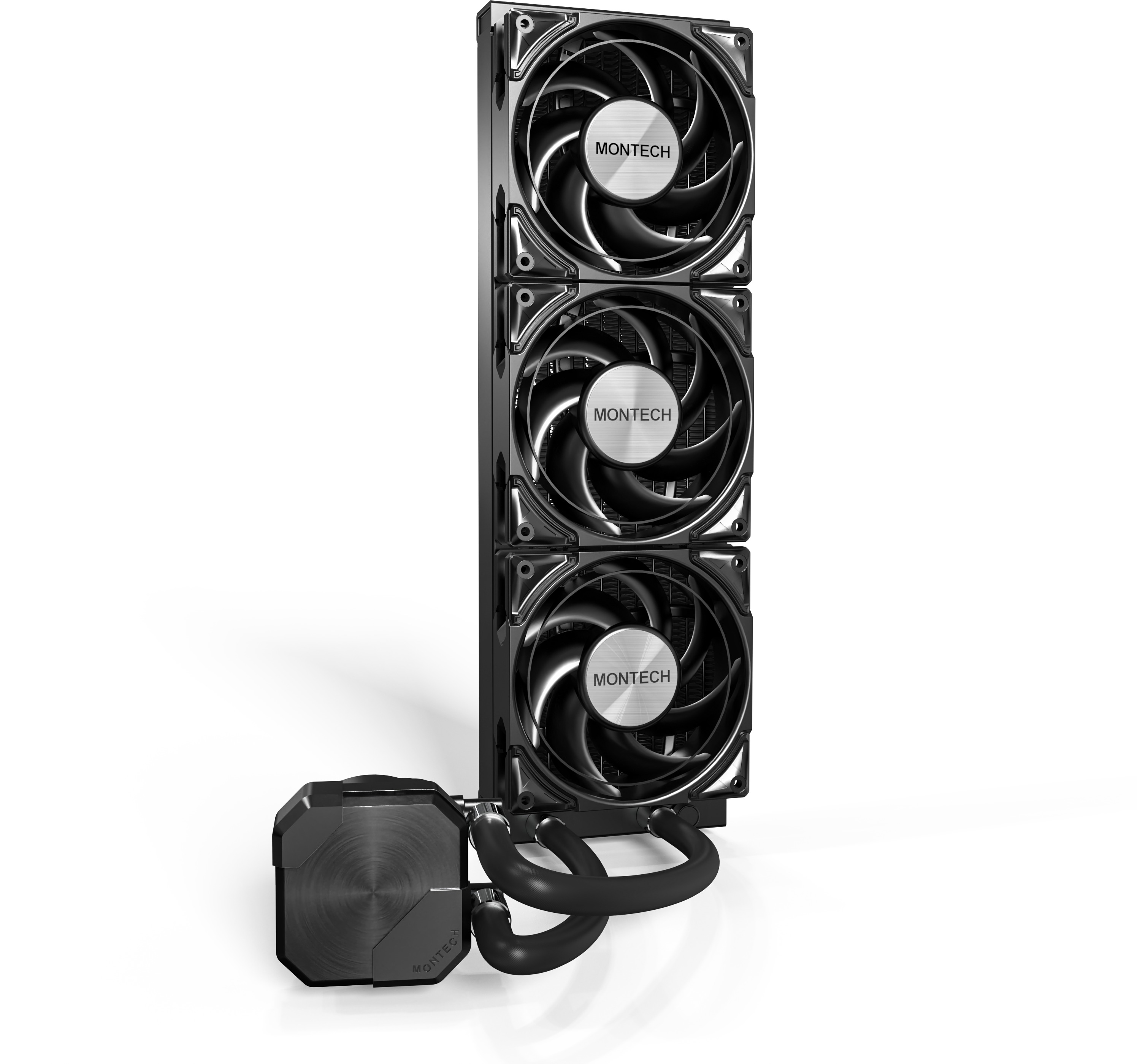 Montech Hyper Flow SILENT 360 Black