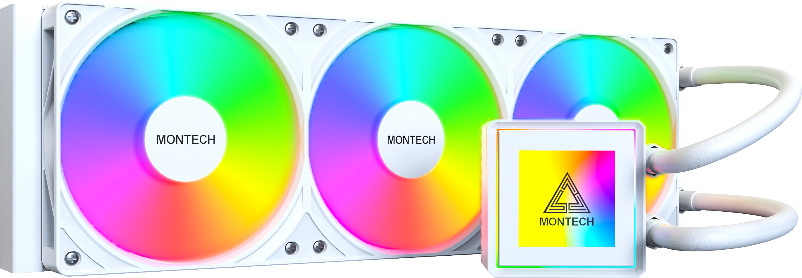 Montech PureFlow ARGB 360 White