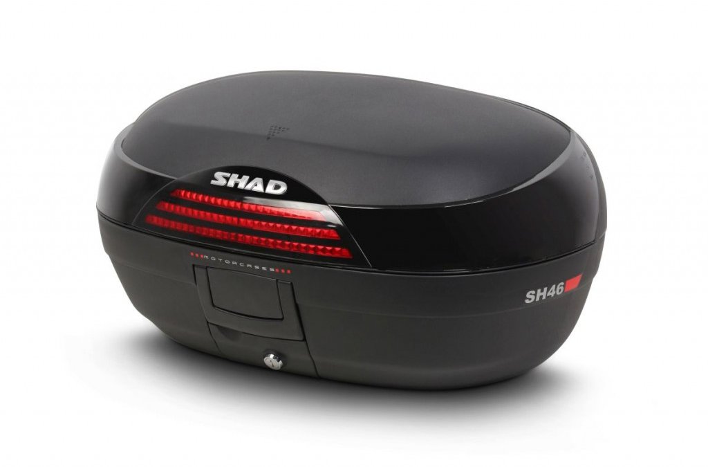 SHAD Vrchní kufr na motorku SH46 černý