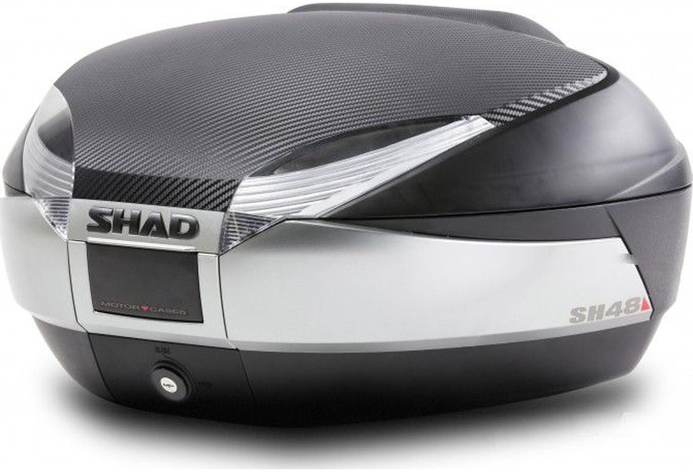 SHAD Vrchní kufr na motorku SH48 Tmavě šedý