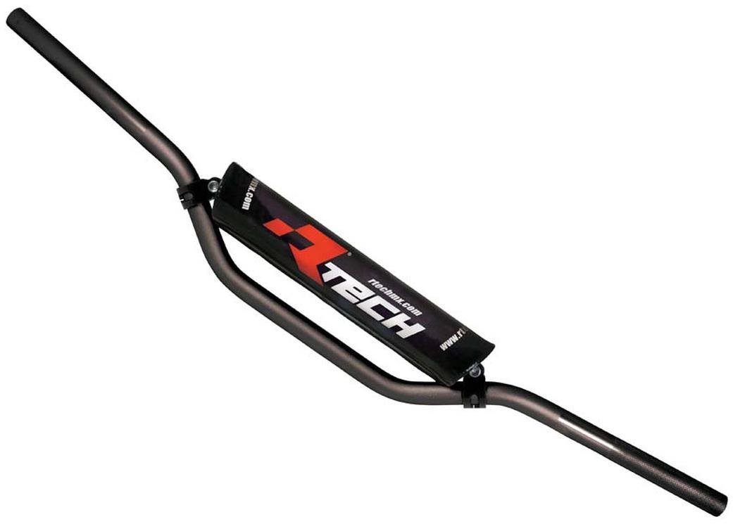 RTECH řídítka Pit B. o průměru 22 mm s hrazdou a chráničem černé