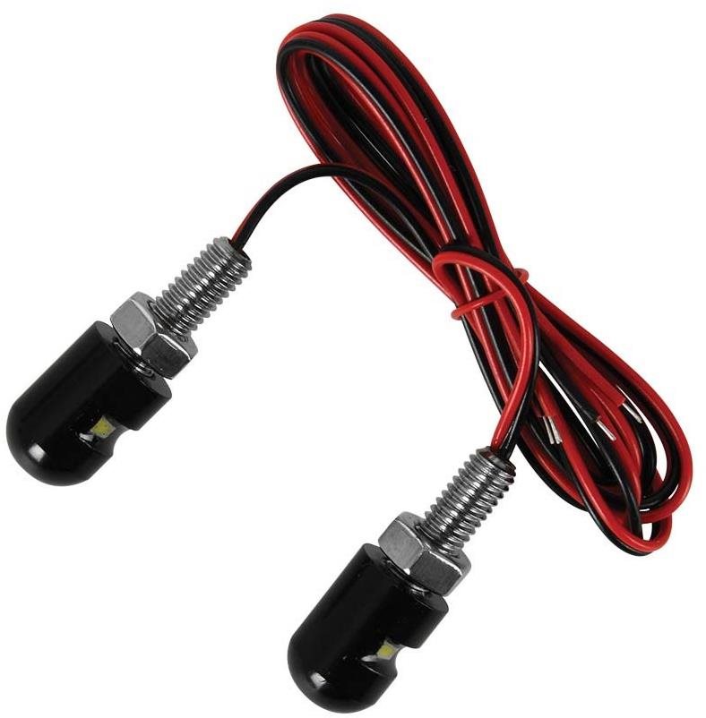 OXFORD svítící šrouby pro uchycení SPZ HALO LED BOLTS pár
