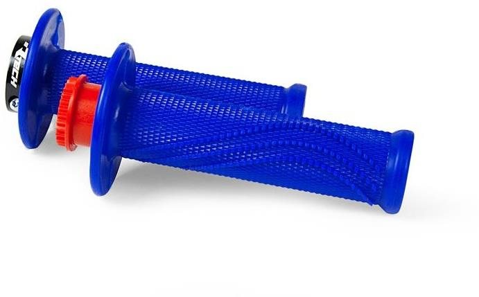RTECH gripy lock-on R20 Wave, modré, 1 pár