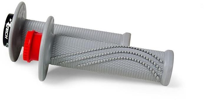 RTECH gripy lock-on R20 Wave, šedé, 1 pár