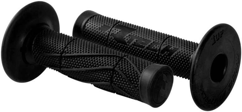 RTECH gripy Wave měkké, černé, pár, délka 118 mm