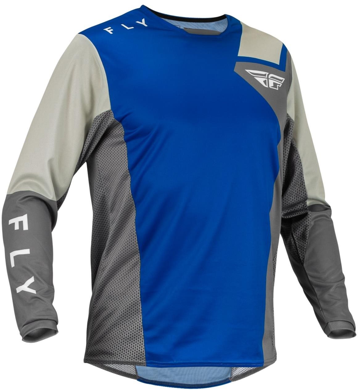 Fly Racing dres Kinetic Jet, 2023 modrá/šedá/bílá M