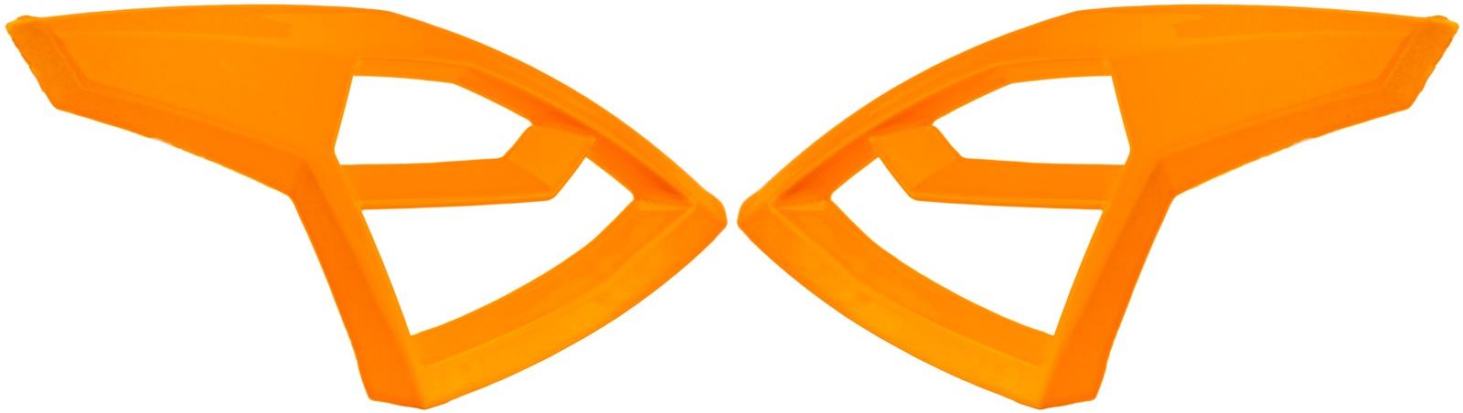 CASSIDA čelní kryty vrchní ventilace pro přilby Cross Pro 2, oranžová