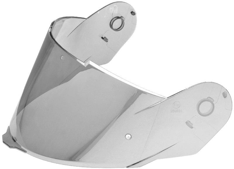 CASSIDA plexi pro přilby Apex s přípravou pro Pinlock, zrcadlové chromové