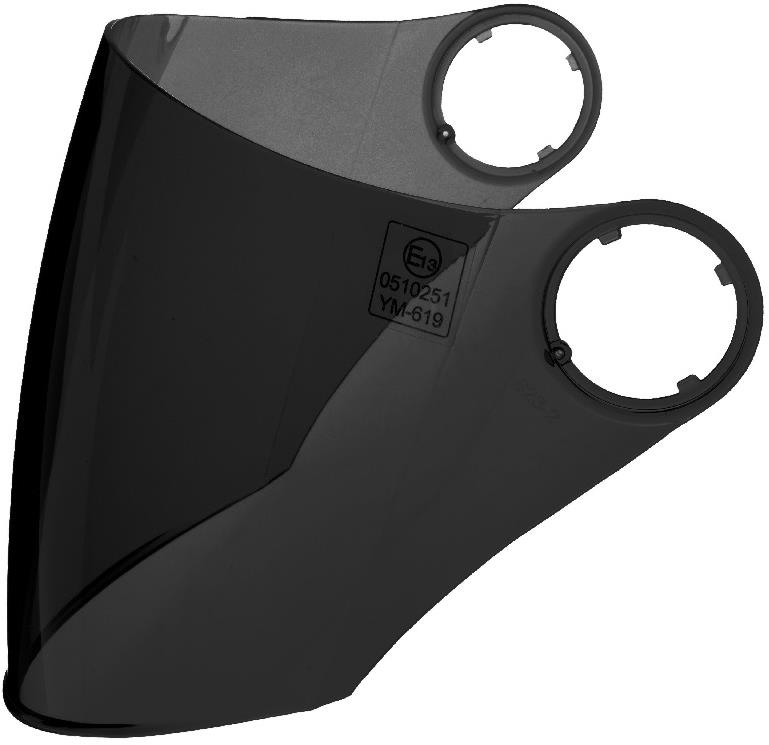 CASSIDA plexi pro přilby Magnum/Reflex, tmavé
