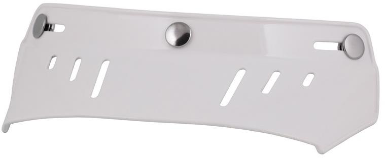 CASSIDA plochý kšilt Oxygen, bílý, cvakání na druky
