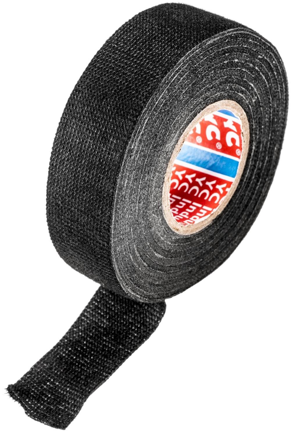 ACI izolační páska PET textilní 25 mm x 15 m černá, pro kabelové svazky