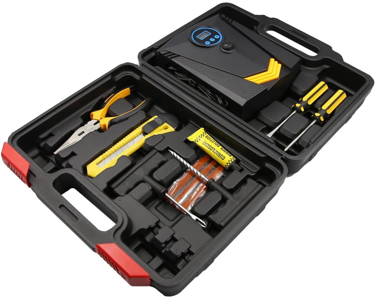 SEFIS KIT sada na opravu bezdušových pneumatik s kompresorem