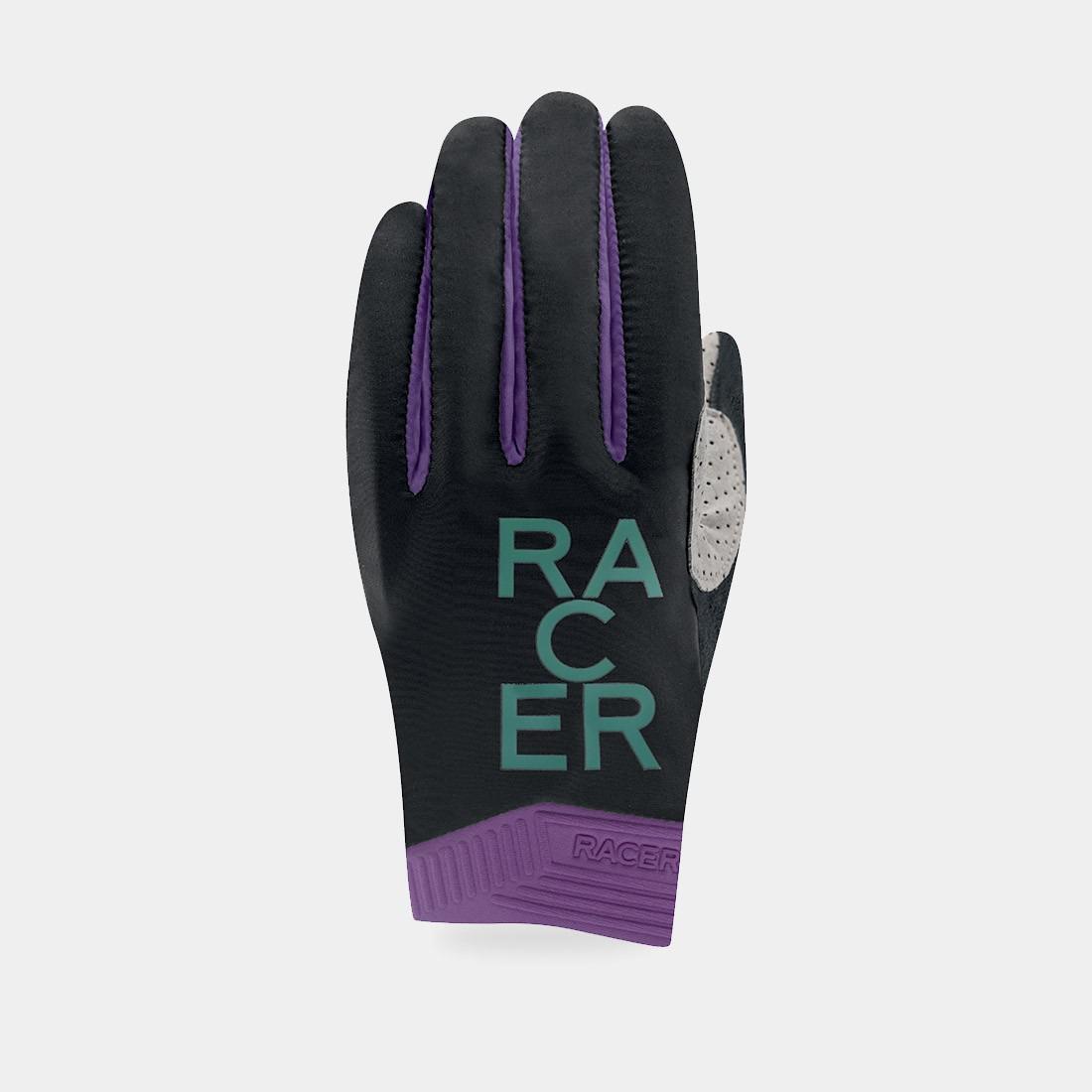 Racer GP Style 2, černá/fialová, velikost XL