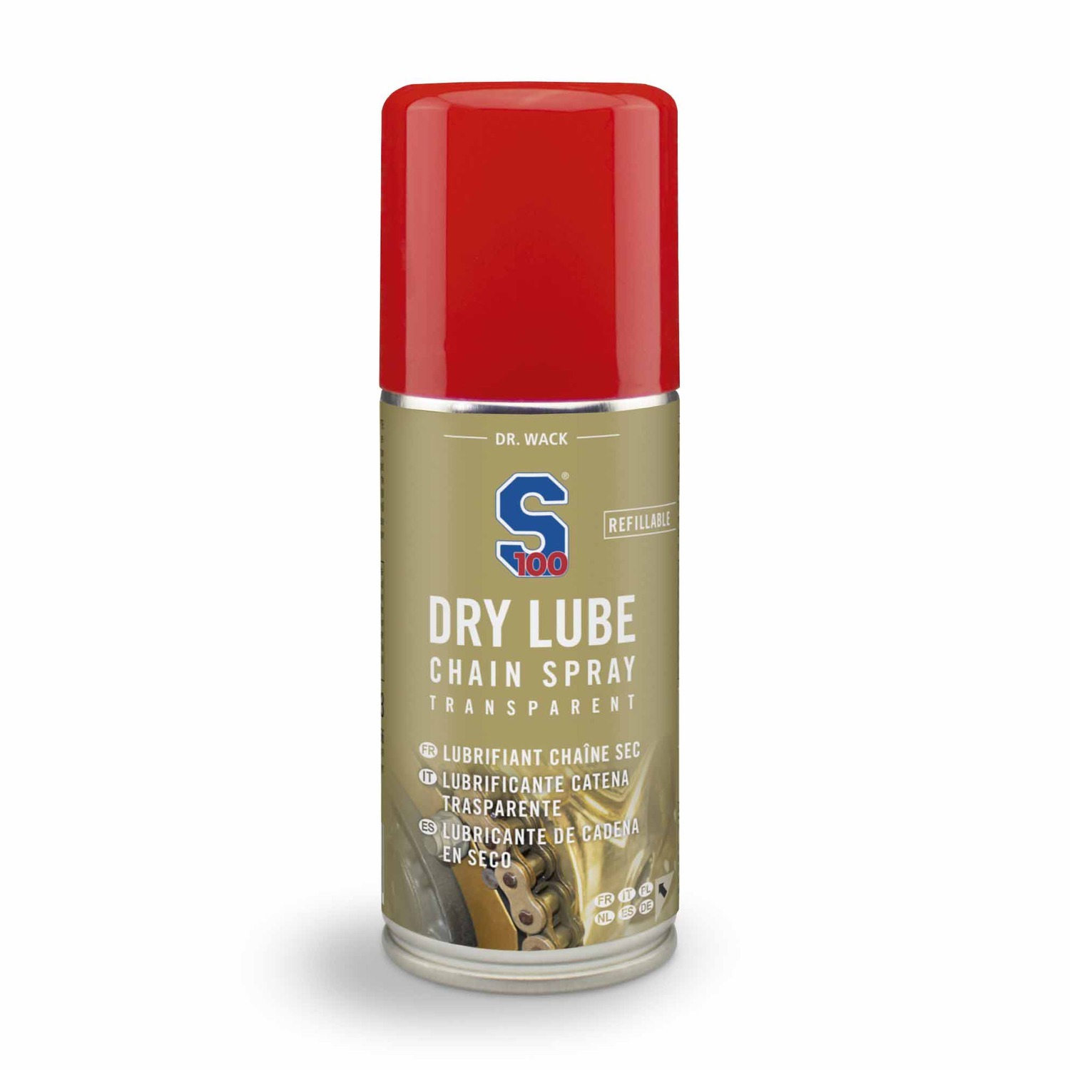 S100 mazivo na řetězy Dry Lube Chain Spray, 100 ml