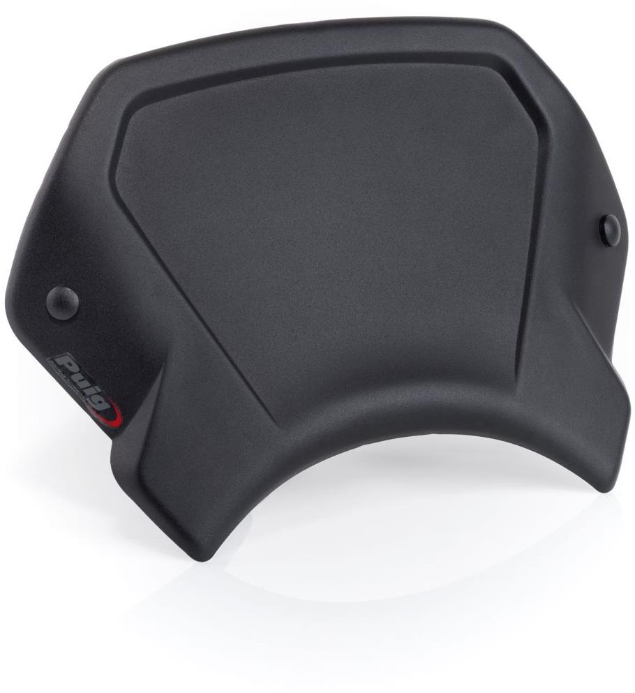 PUIG Plexi štít FRONTAL PLATE černý, 206 × 275, 140.9800N