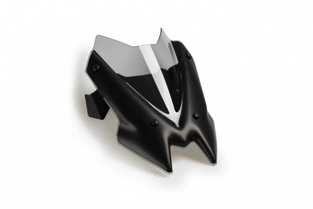 PUIG Plexi štít NEW. GEN SPORT kouřová, 330 × 230, 140.20506H