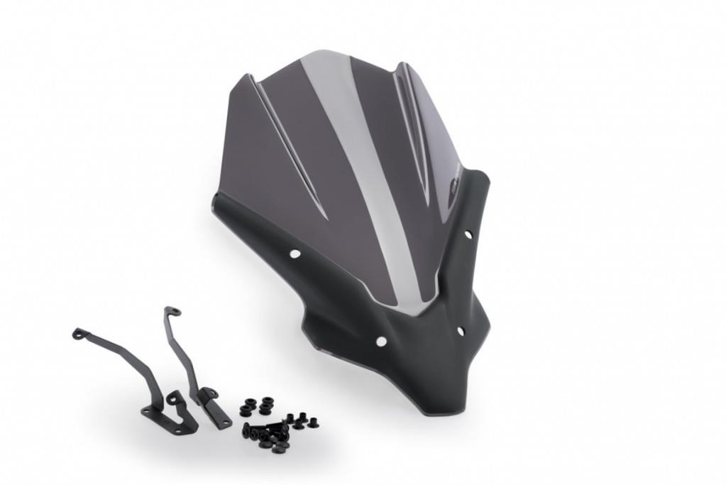 PUIG Plexi štít NEW. GEN TOURING tmavá kouřová, 445 × 310, 140.20619F