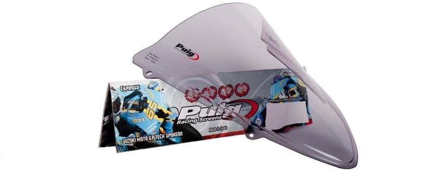 PUIG Plexi štít RACING kouřová, 340 × 325, 140.4626H