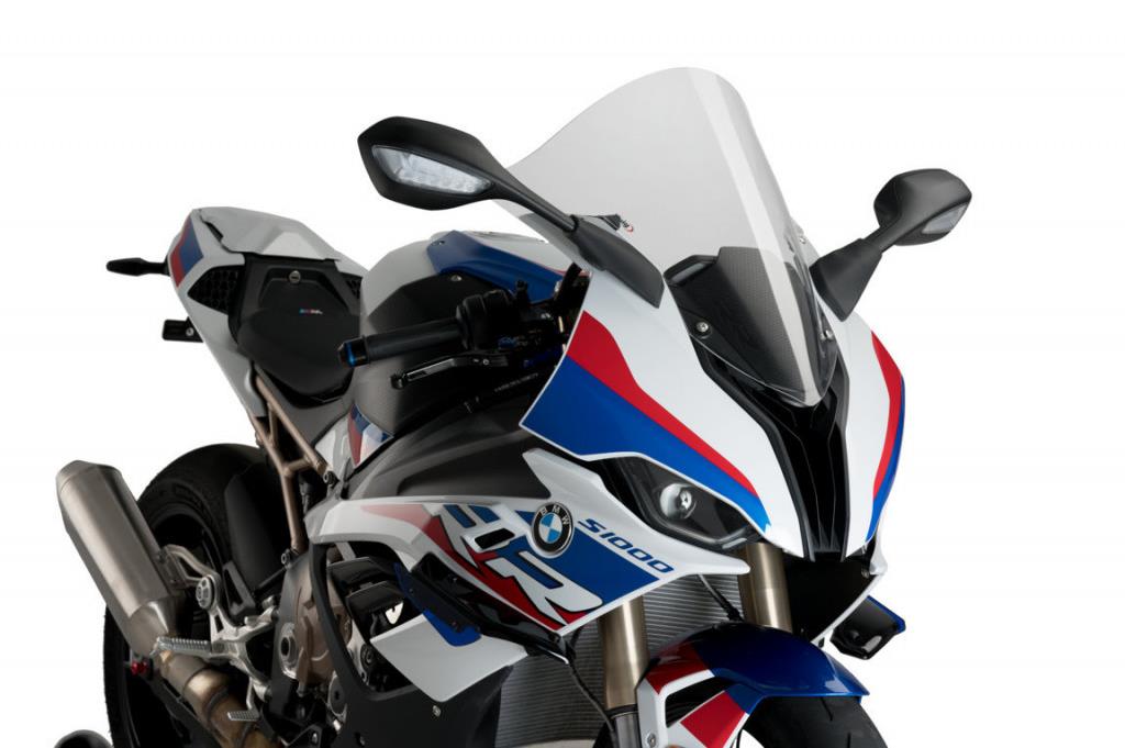 PUIG Plexi štít RACING průhledná, 450 × 430, 140.3641W