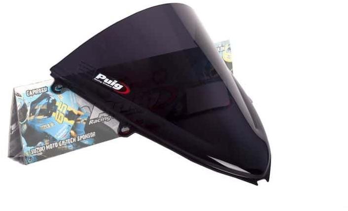 PUIG Plexi štít RACING tmavá kouřová, 290 × 285, 140.4623F