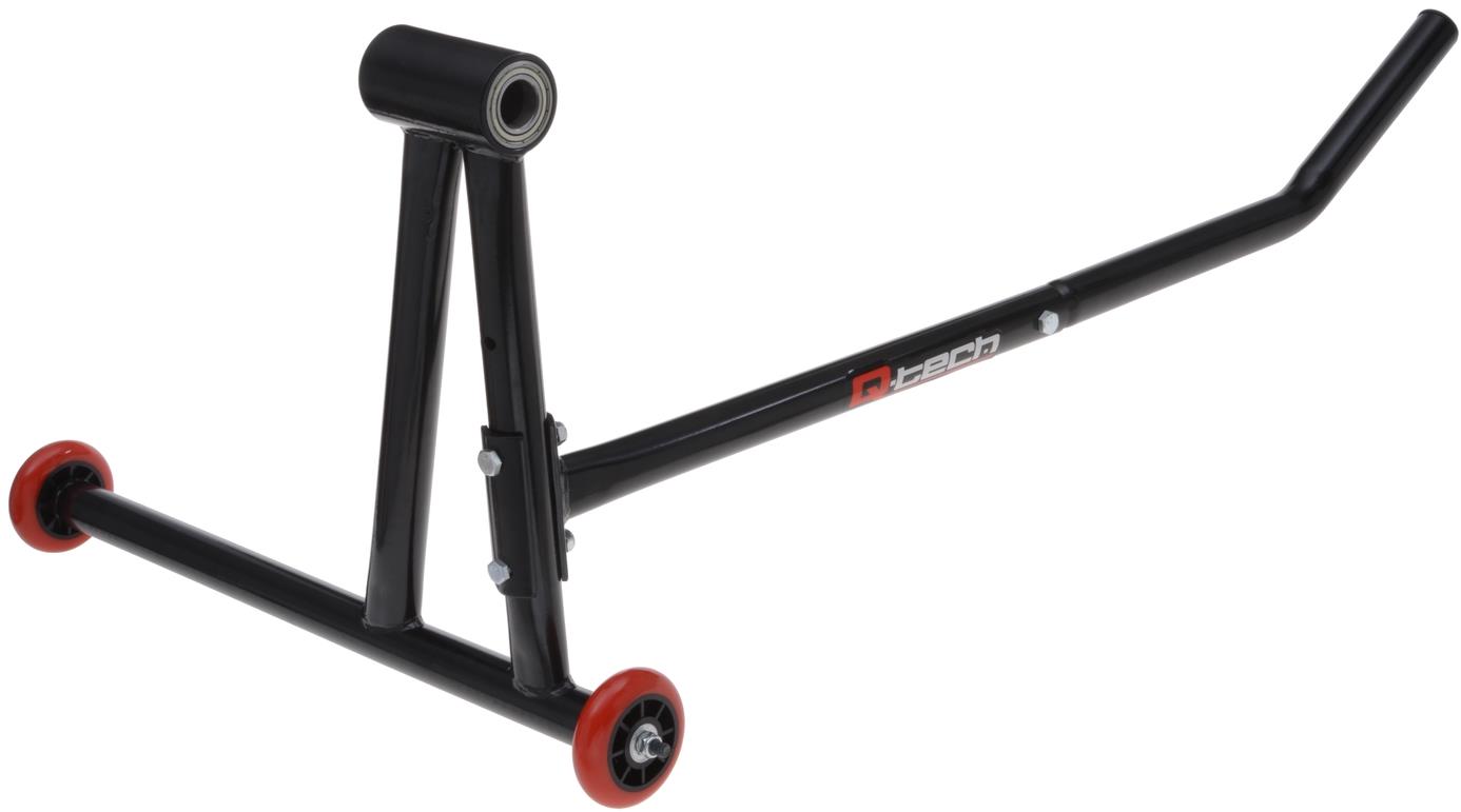 Q-TECH stojan na motocykl zadní pro jednoramennou kyvnou vidlici