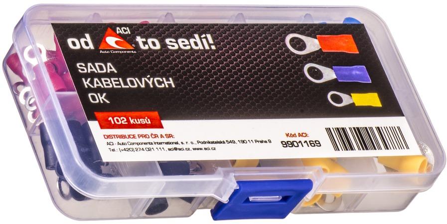 ACI sada krimpovacích kabelových ok