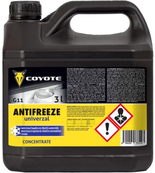 COYOTE Antifreeze G11 Univerzal 3L