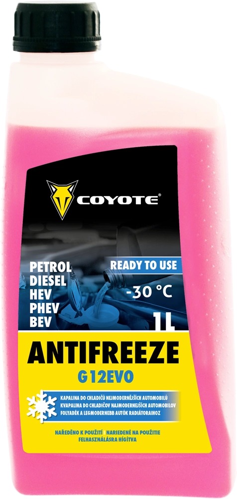 COYOTE Antifreeze G12EVO READY -30°C 1L