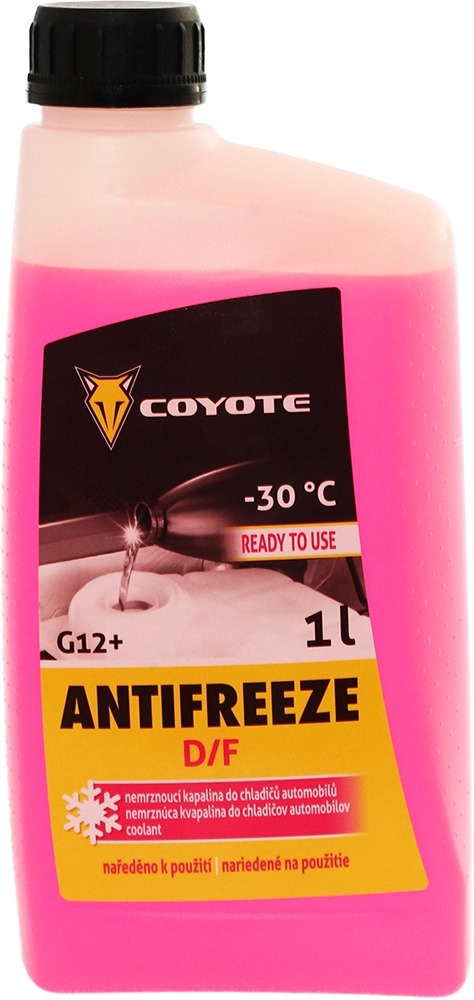 COYOTE Antifreeze G12+ D/F READY -30°C 1L