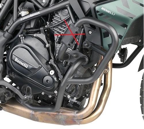 KAPPA KN8717 padací rám BENELLI TRK 702 / 702 X