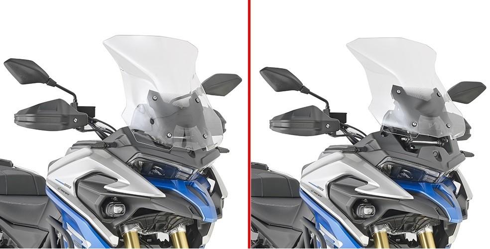 KAPPA KD9257ST čiré plexi VOGE Valico 525 DSX