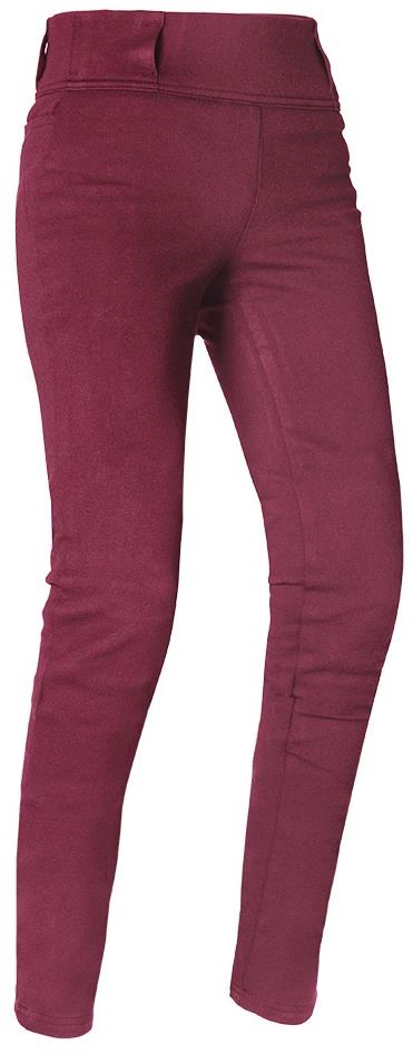 OXFORD kalhoty SUPER LEGGINGS 2.0, dámské legíny s Aramidovou podšívkou, bordó, vel. 6