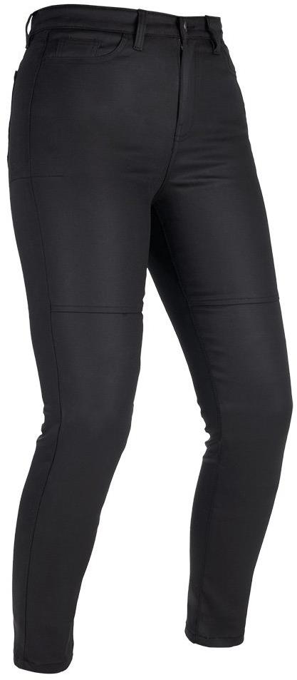 OXFORD prodloužené kalhoty ORIGINAL APPROVED WAXED JEGGINGS AA, dámské černé, vel. 16