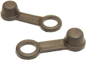 MOTION STUFF Krytka odvzdušňovacího šroubu černý 2pcs/set