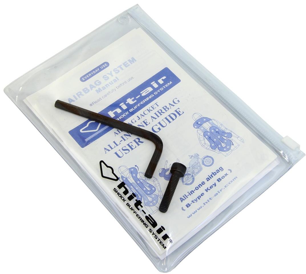 Hit-Air sada pro reaktivaci CO2 cartridge airbagových bund a vest