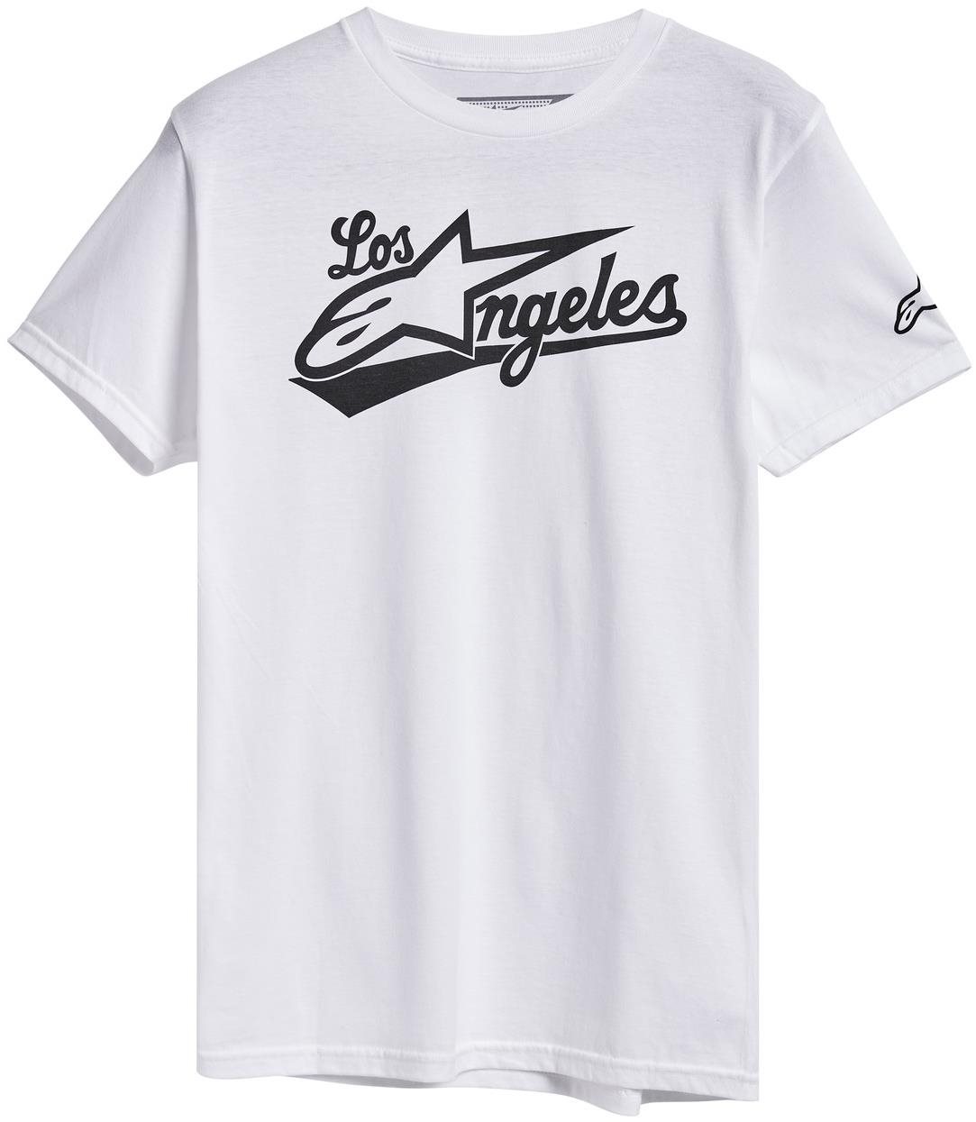 ALPINESTARS triko LOS ANGELES TEE, bílé, vel. M