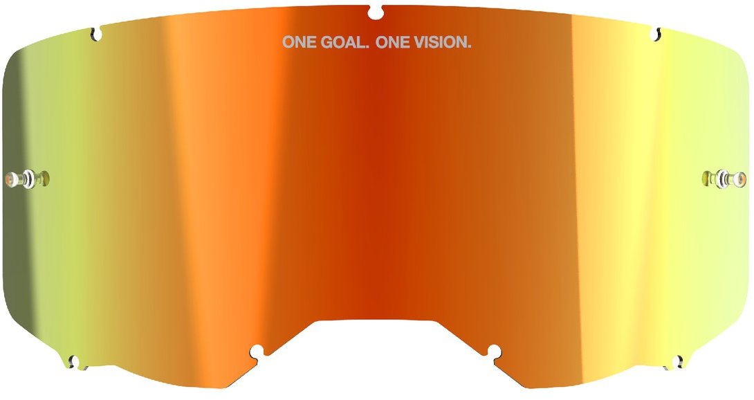 ALPINESTARS plexi pro brýle VISION 8/5/3, zrcadlové červené