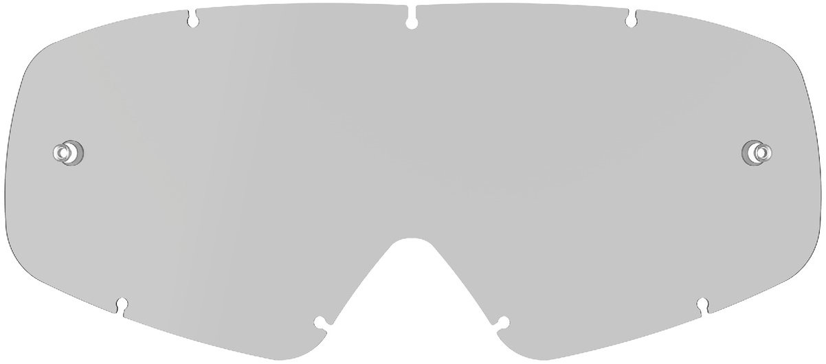 ALPINESTARS plexi pro brýle VISION YOUTH, středně kouřové