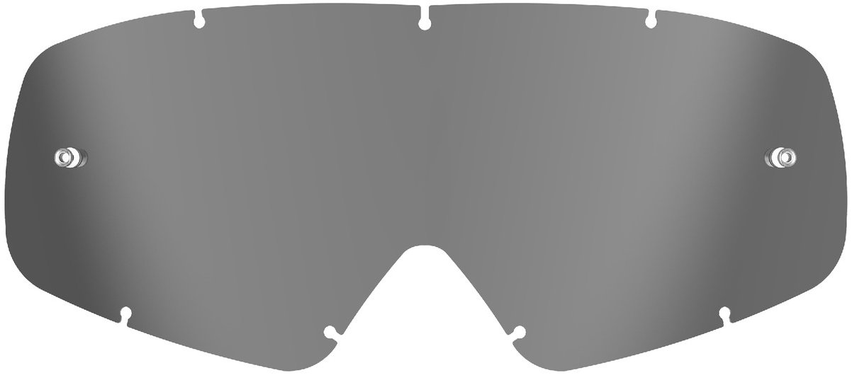 ALPINESTARS plexi pro brýle VISION YOUTH, zrcadlové stříbrné