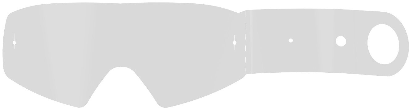 ALPINESTARS strhávací slídy plexi STANDARD pro brýle VISION YOUTH, 20 vrstev v balení, čiré