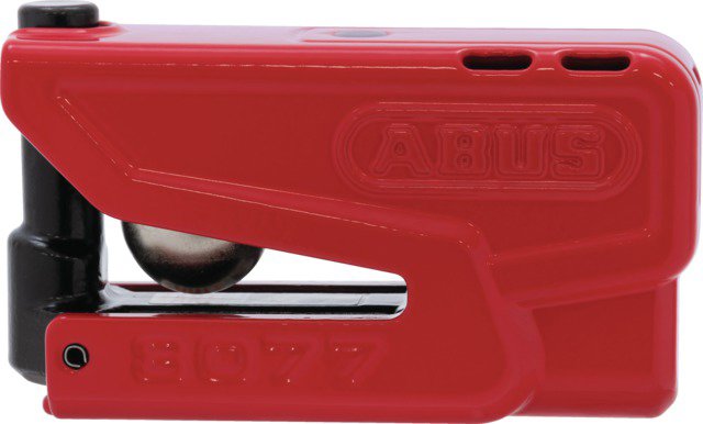 ABUS Granit Detecto XPlus 2.0 s alarmem, průměr třmenu 13 mm, červený