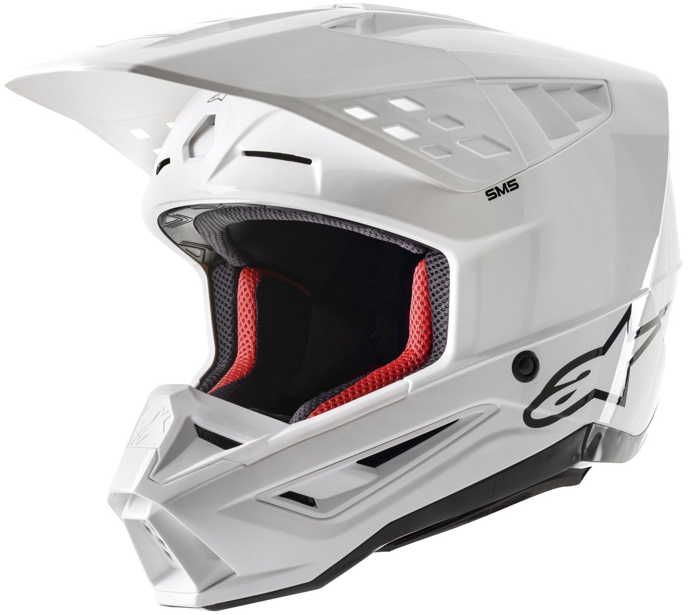 ALPINESTARS přilba S-M5 SOLID, 2025, bílá, vel. L