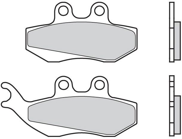 BREMBO Brzdové destičky 07012XS XS