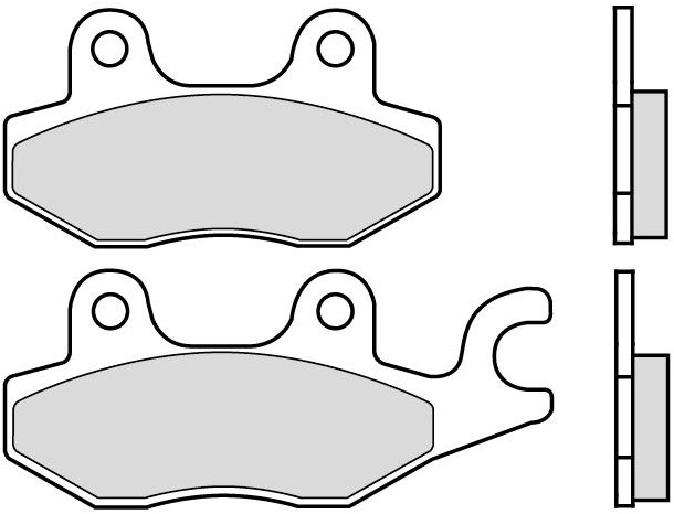 BREMBO Brzdové destičky 07033XS XS