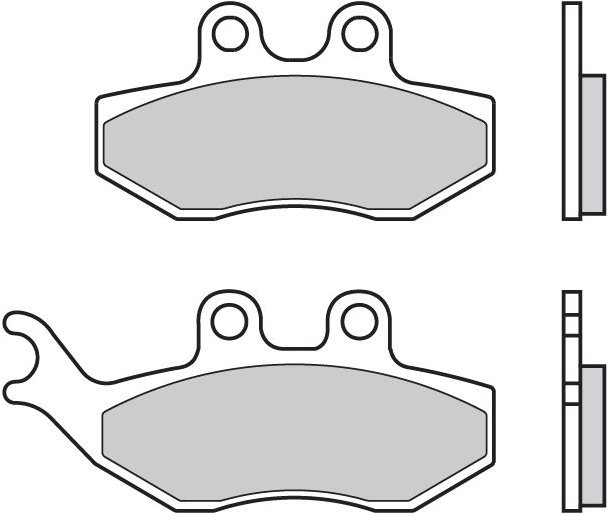 BREMBO Brzdové destičky 07049 CC SCOOTER