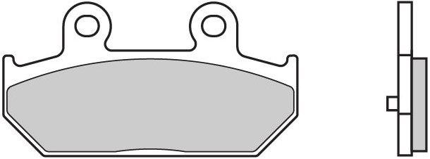 BREMBO Brzdové destičky 07058XS XS