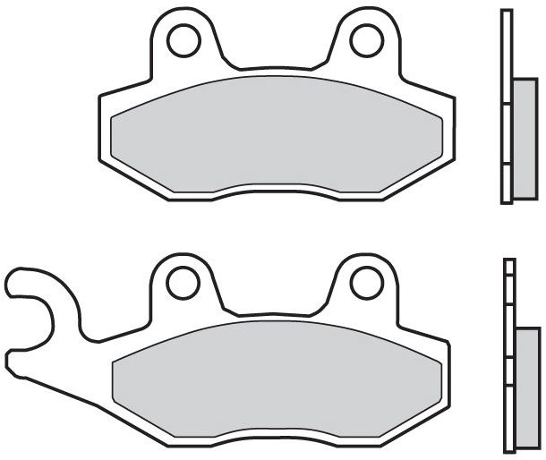 BREMBO Brzdové destičky 07076XS XS