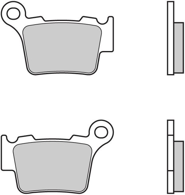 BREMBO Brzdové destičky 07BB27SD SD