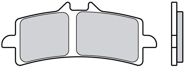 BREMBO Brzdové destičky 07BB37SA SA