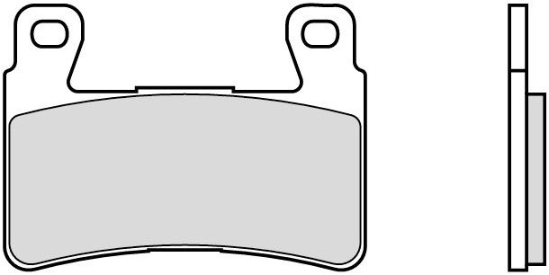 BREMBO Brzdové destičky 07HO45SA SA